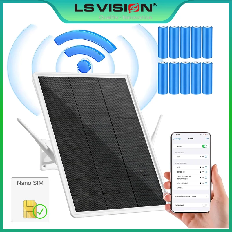 Camera Solar Wireless - LS VISION Solar 4G LTE Modem