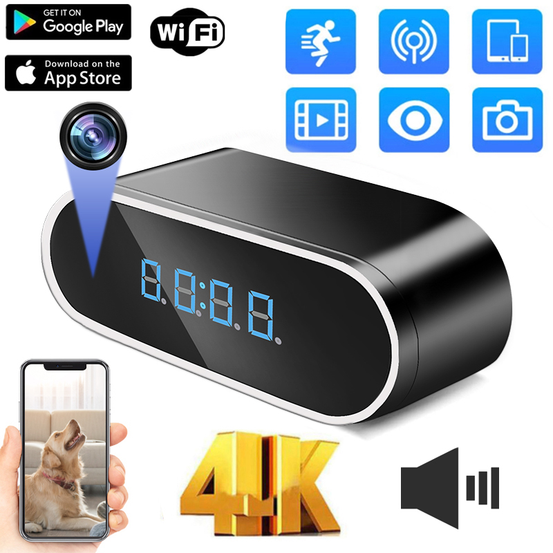 Hidden Camera Clock - 1080P Mini Camera Clock HD WIFI