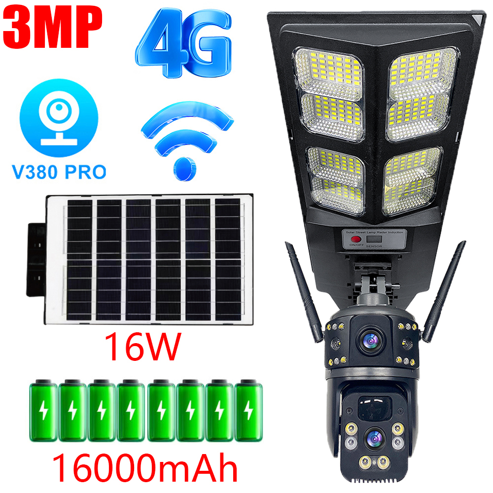 Home Security Product - 3MP 4G Dual Lens Camera Security