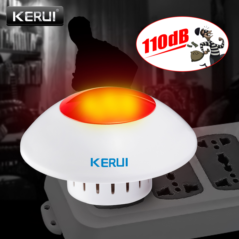 Home Security Product - KERUI J009 Loud Indoor Siren Wireless