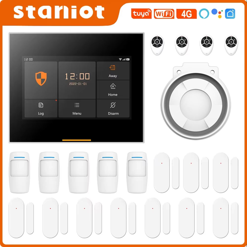Home Security Ultimate - Staniot 433MHz Wireless Wifi 4G Smart