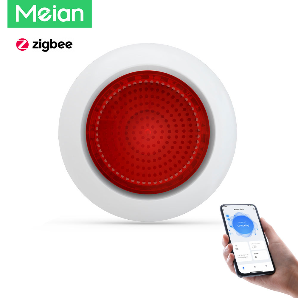 Home Security Product - Meian Wireless Sound Flash Alarm Siren