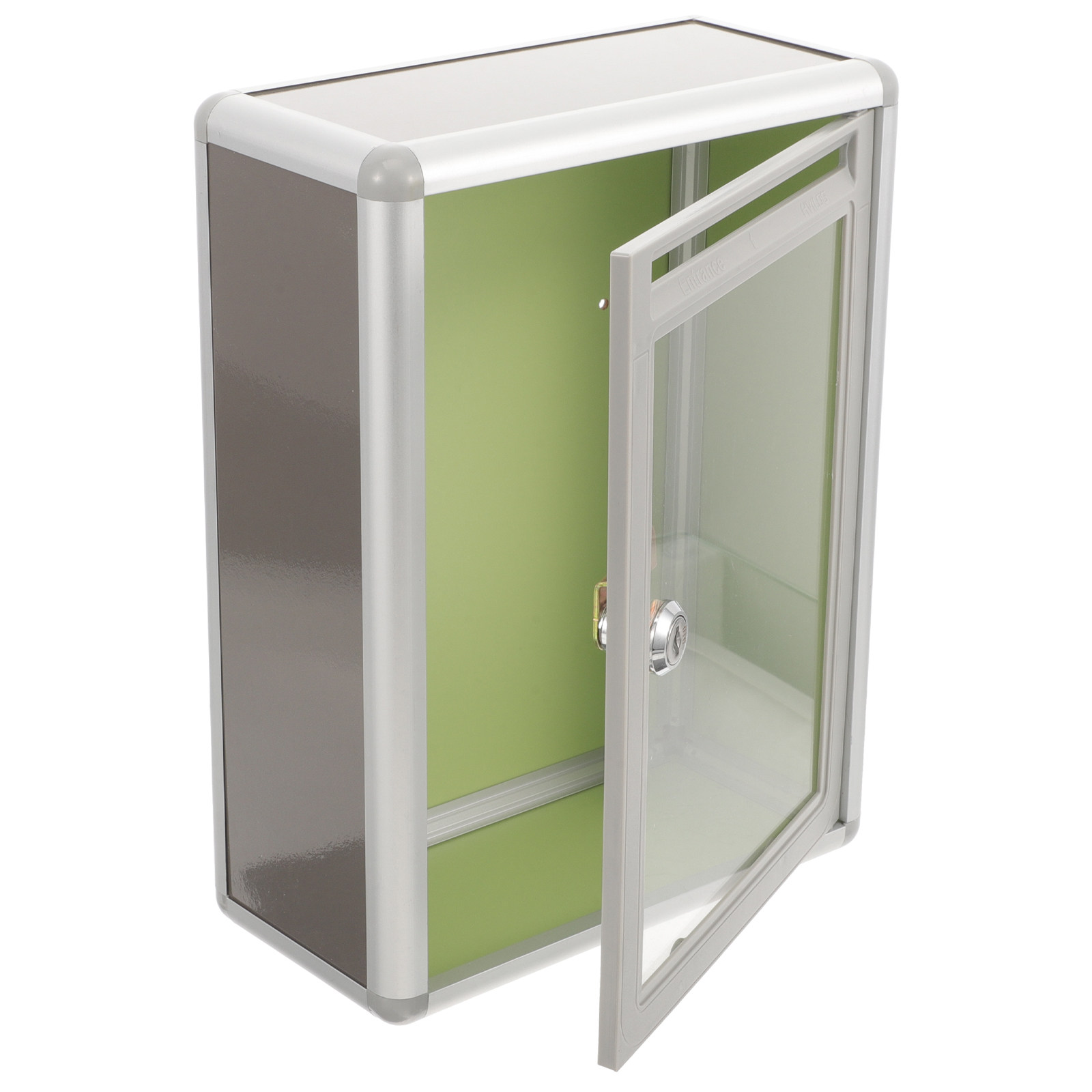 Home Security Letters - 1Pcs Transparent Letter Box Aluminium Alloy