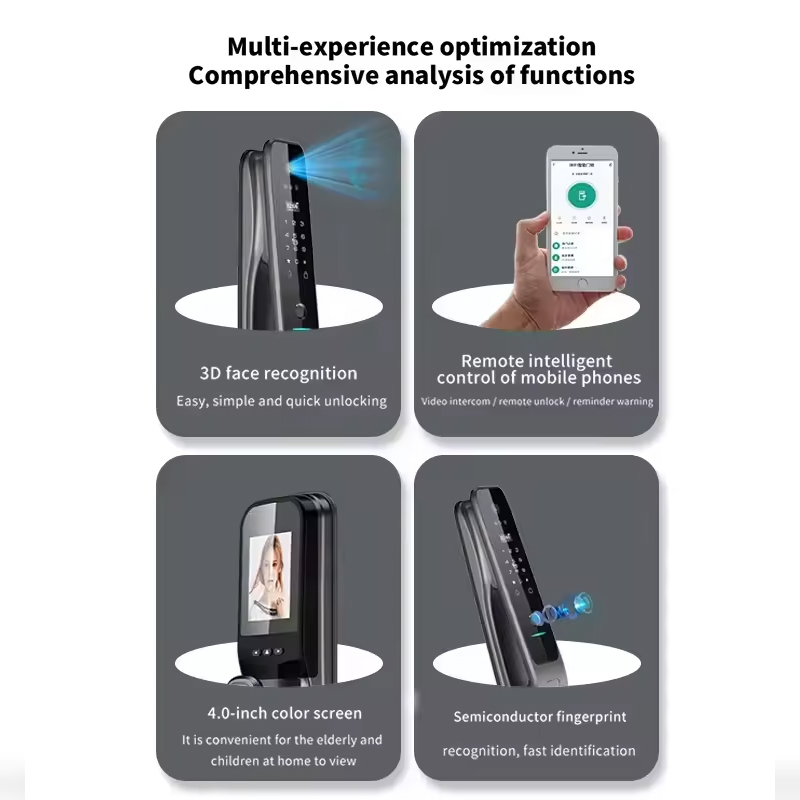 HX5 Smart Door Lock 3D Face Re – обзор и цена Home Security Electronics