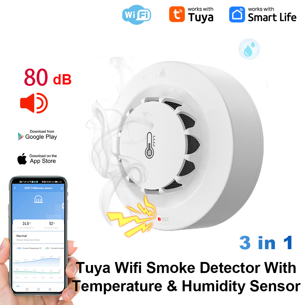 Tuya WiFi Temperature and Humi – обзор и цена Home Security Wireless