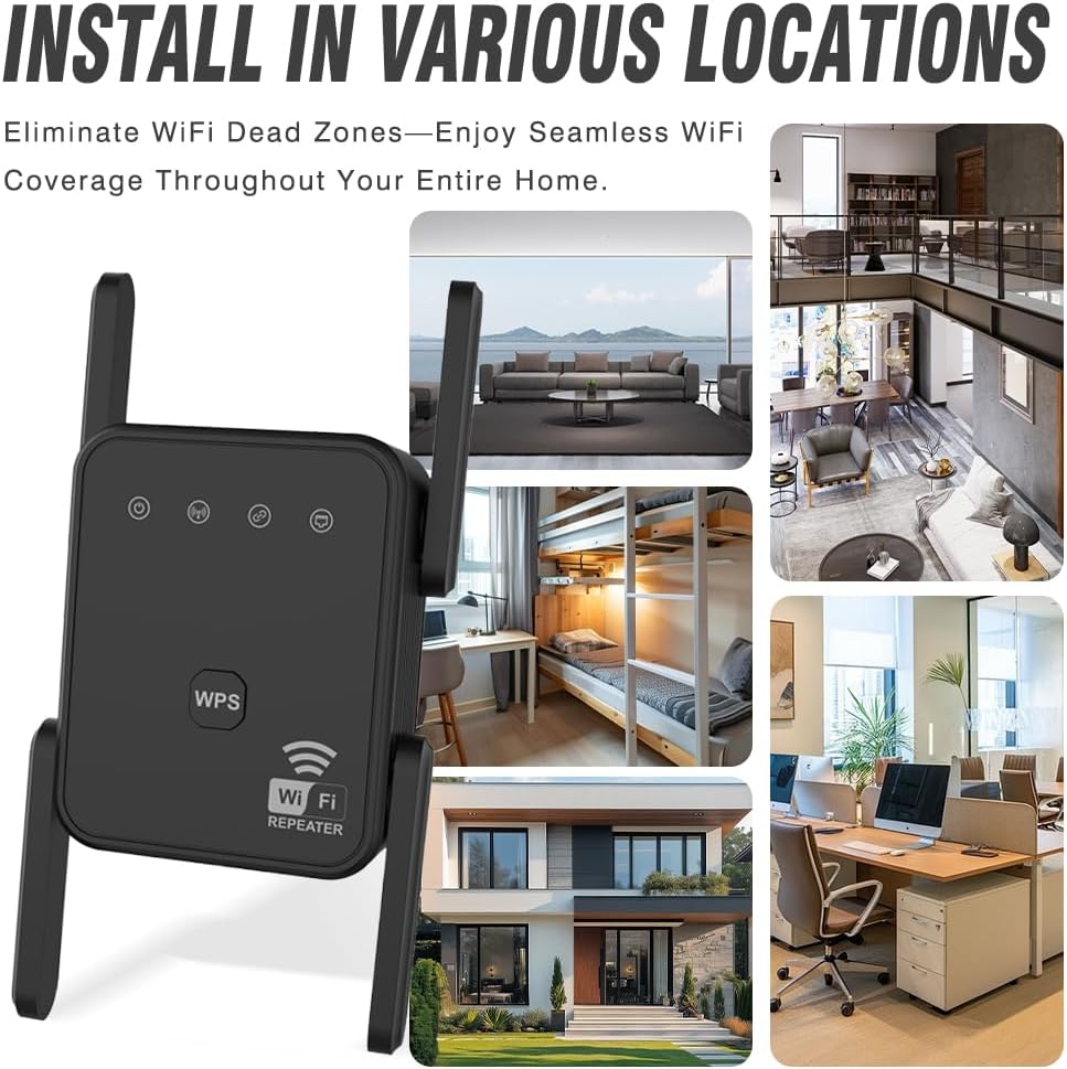 2026 New WiFi Repeater 300Mbps – обзор и цена Home Security Wireless