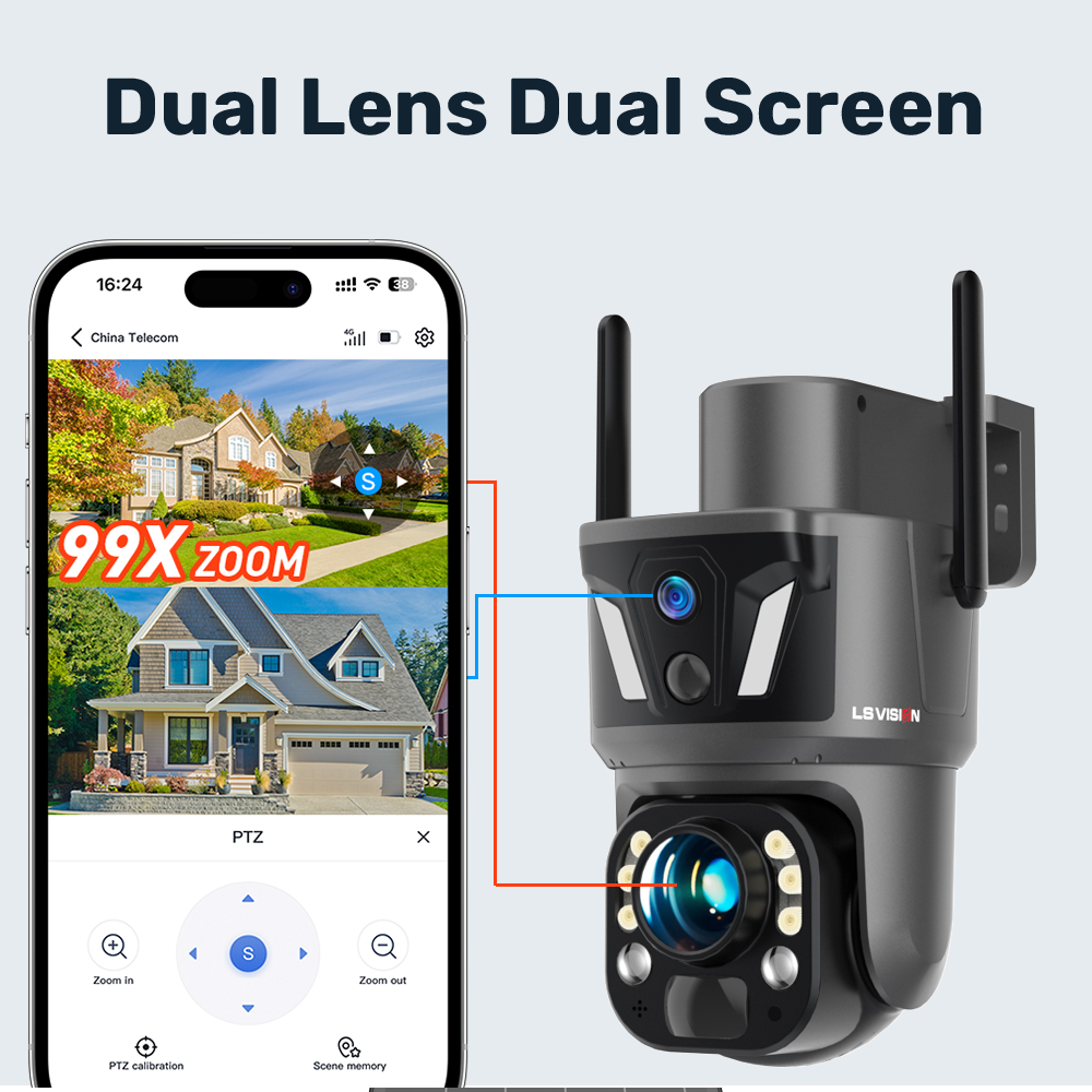 LS VISION 4K 8MP Outdoor Home  – обзор и цена Home Security Product