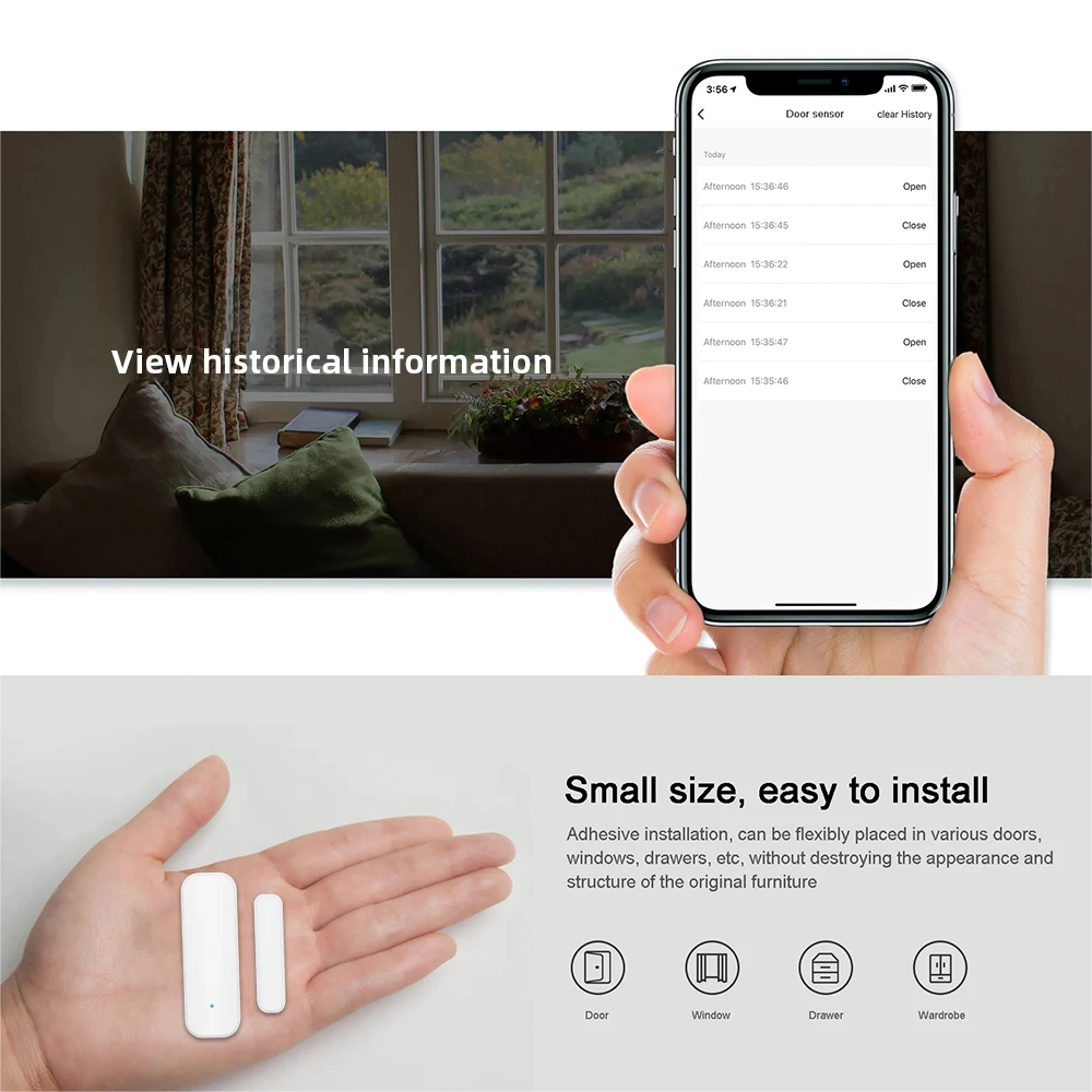 Tuya WiFi Zigbee Window Door S – обзор и цена Home Security Ultimate
