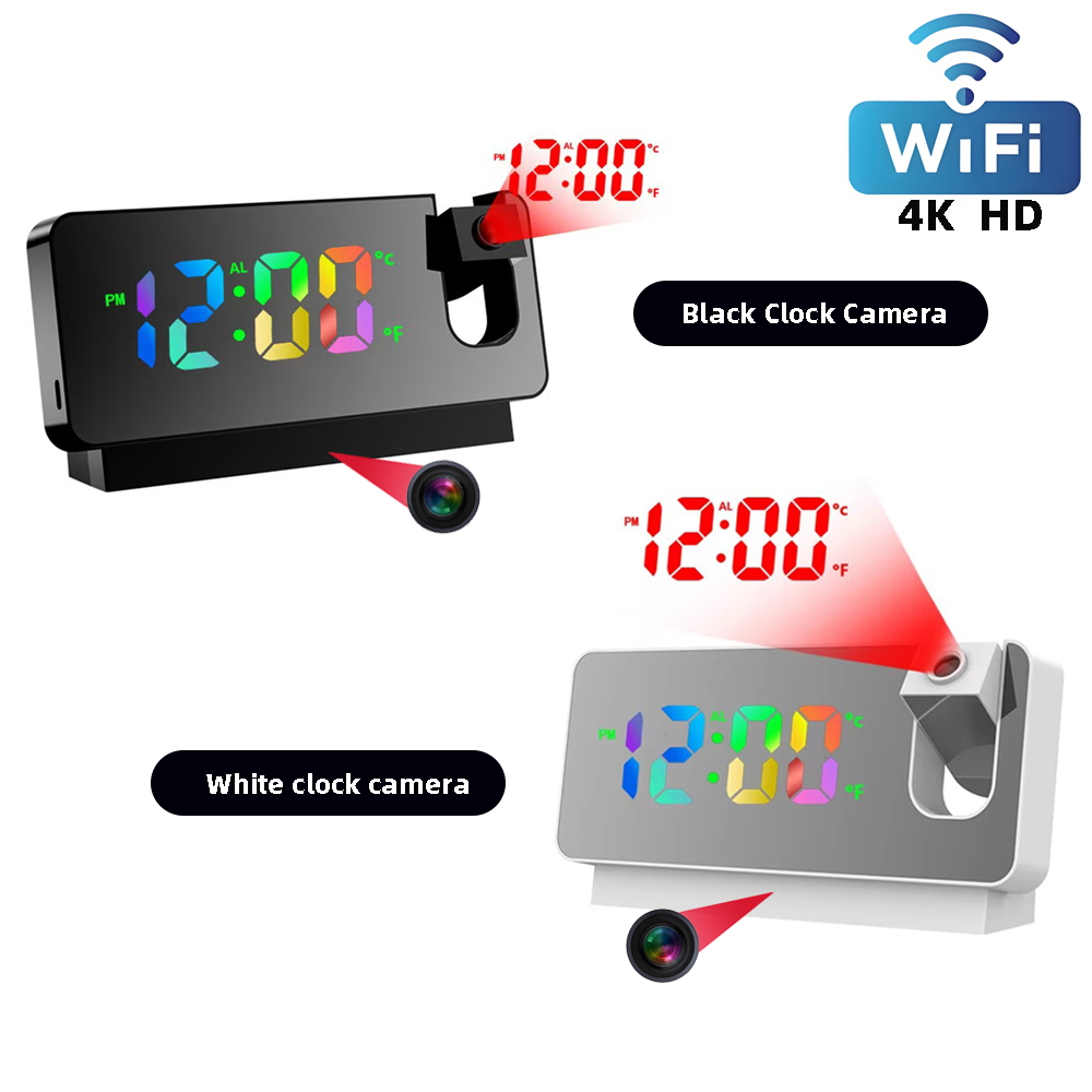 HD4K mini clock camera, suppor – обзор и цена Hidden Camera Clock