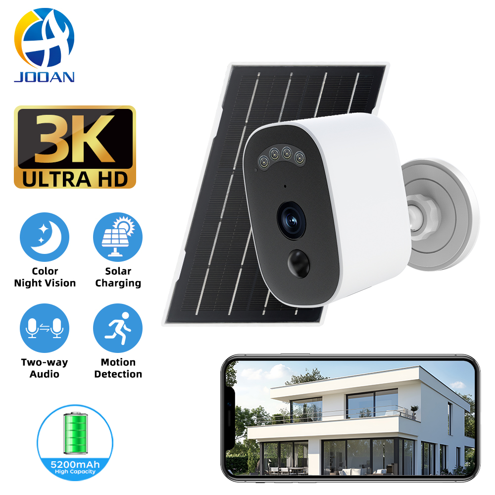 Jooan 3K HD Solar Security Cam – обзор и цена Home Security Product