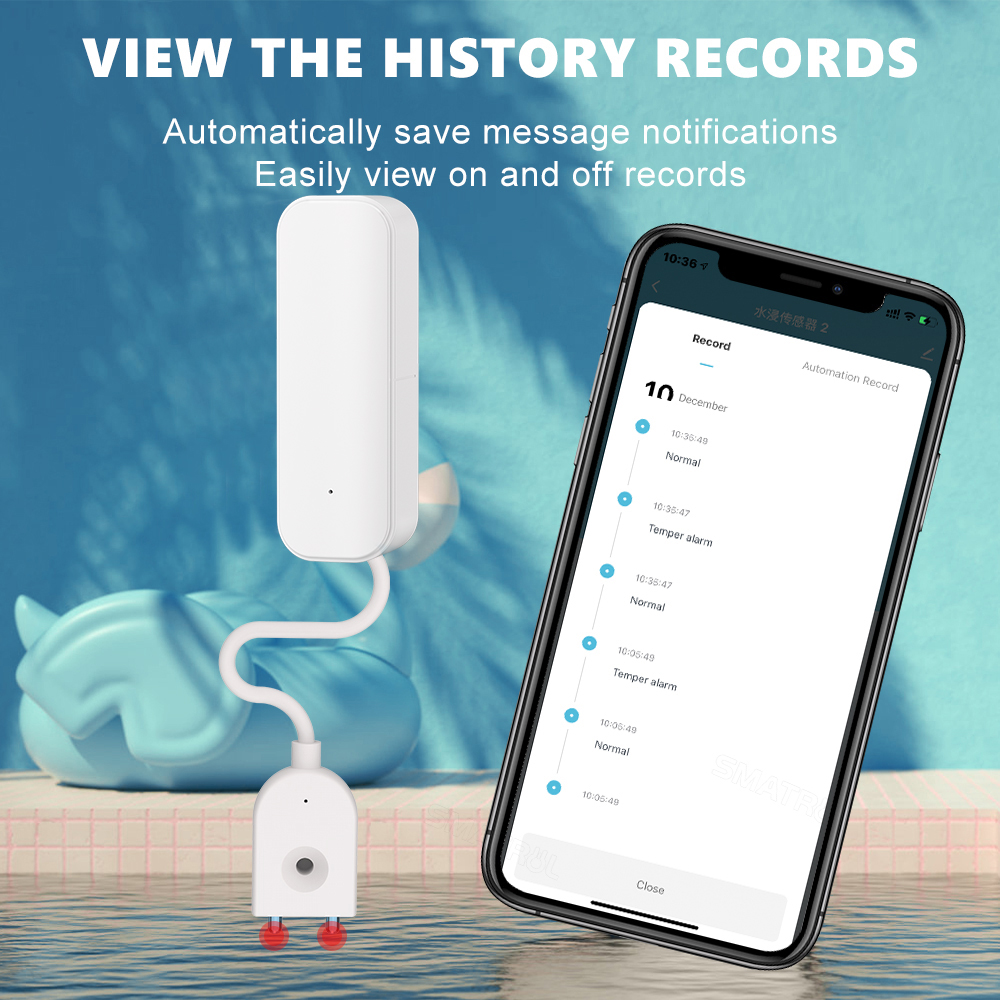 WiFi/Zigbee Water Sensor Tuya  – обзор и цена Home Security Ultimate