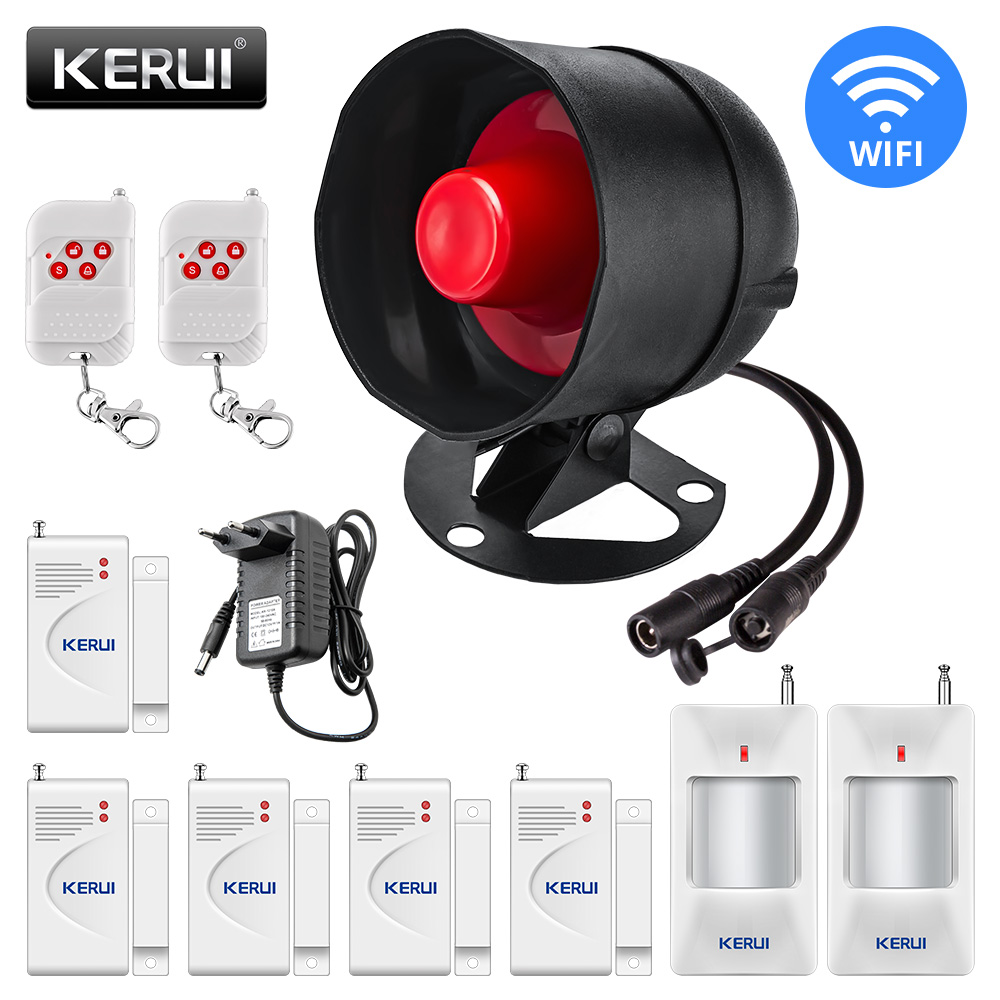 KERUI Tuya Smart WIFI Wireless – обзор и цена Home Zone Security App
