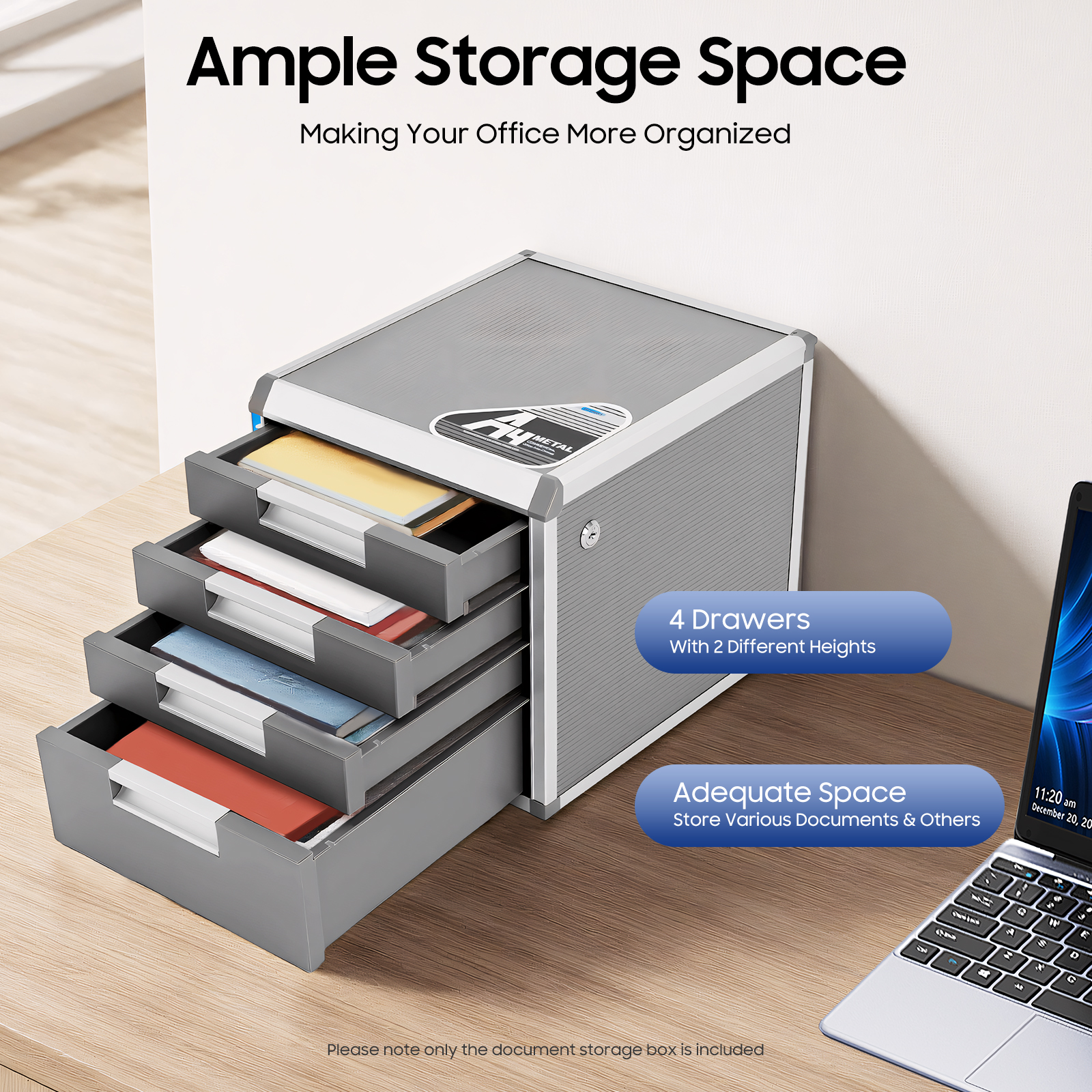 Locking 4-Tier Aluminum File C – обзор и цена Home Security Letters
