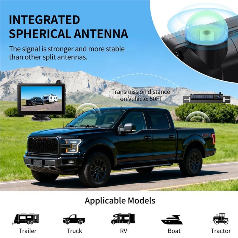 ABSY Wireless Backup Camera Sy – обзор и цена Camera Solar Wireless