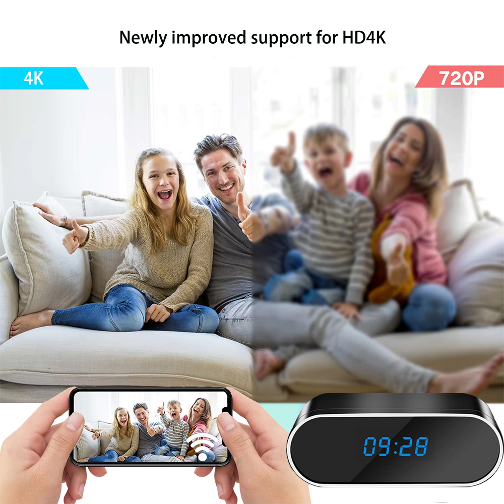Fully upgraded and improved WI – обзор и цена Hidden Camera Clock