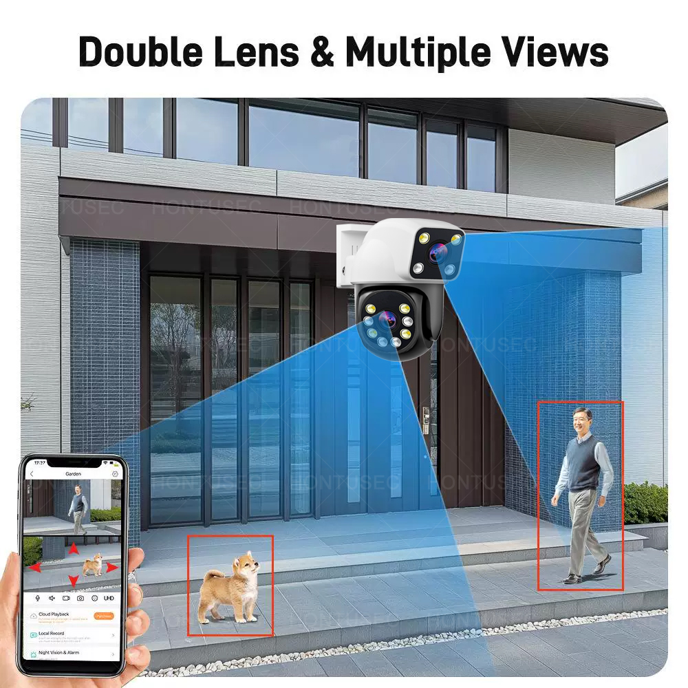 Smartlife 8MP WiFi Tuya Outdoo – обзор и цена Home Security And Cameras