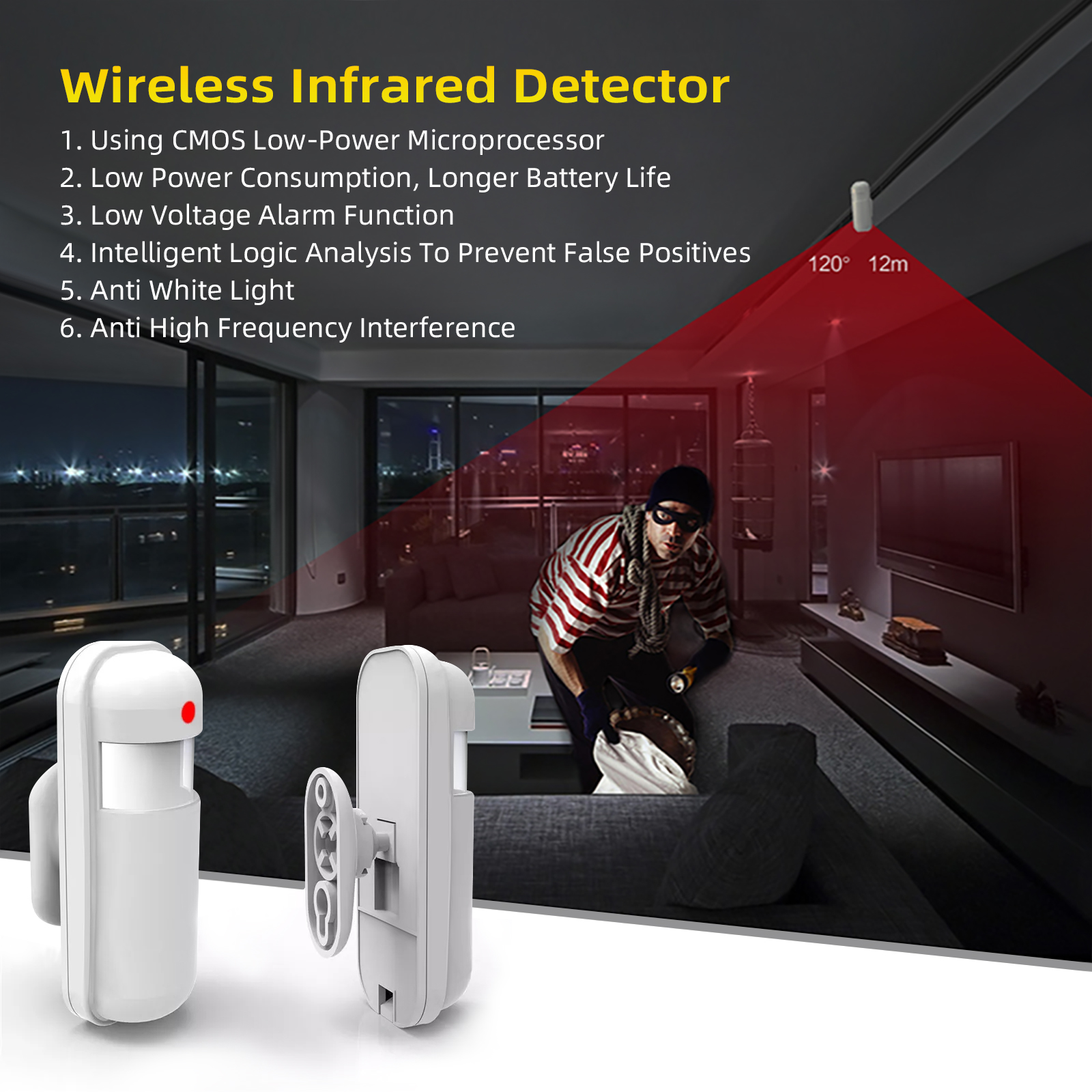 PGST ZigBee Tuya 433MHz Smart  – обзор и цена Home Security Product