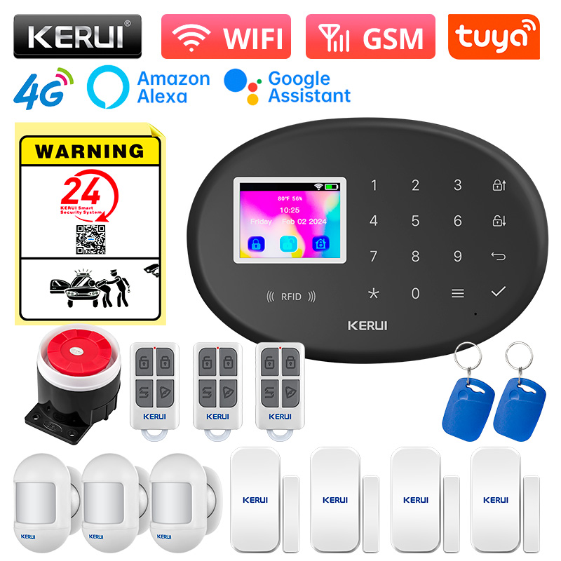 KERUI WiFi + 4G/2G Home Securi – обзор и цена Home Zone Security App
