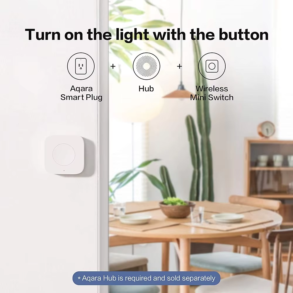 Aqara Smart Wireless Mini Swit – обзор и цена Mi Home Security Xiaomi