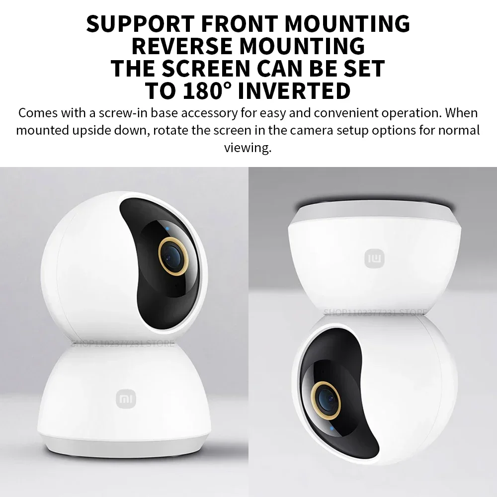 Xiaomi Smart IP Camera 2K 360° – обзор и цена Mi Home Security Xiaomi