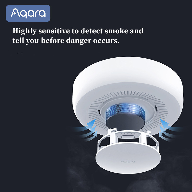 Aqara Smart Smoke Detector Sen – обзор и цена Mi Home Security Xiaomi