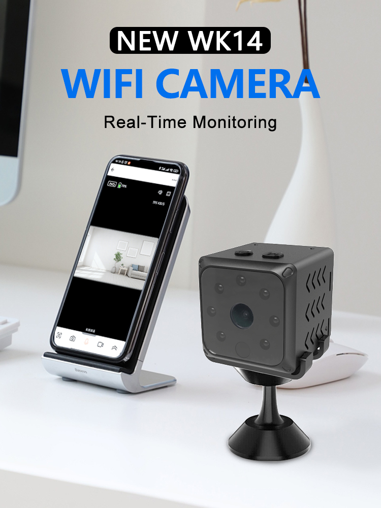 WK14 Mini WiFi Camera Wireless – обзор и цена Hidden Camera Clock