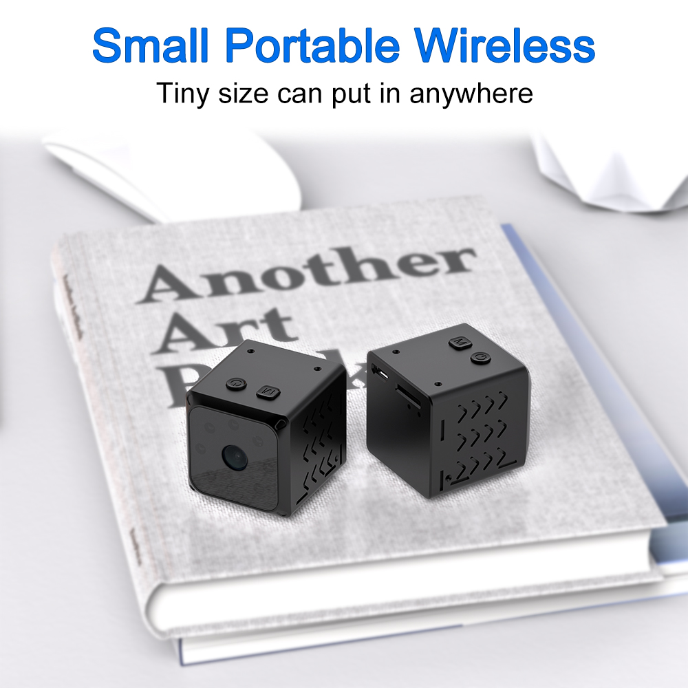 WK14 Mini WiFi Camera Wireless – обзор и цена Hidden Camera Clock