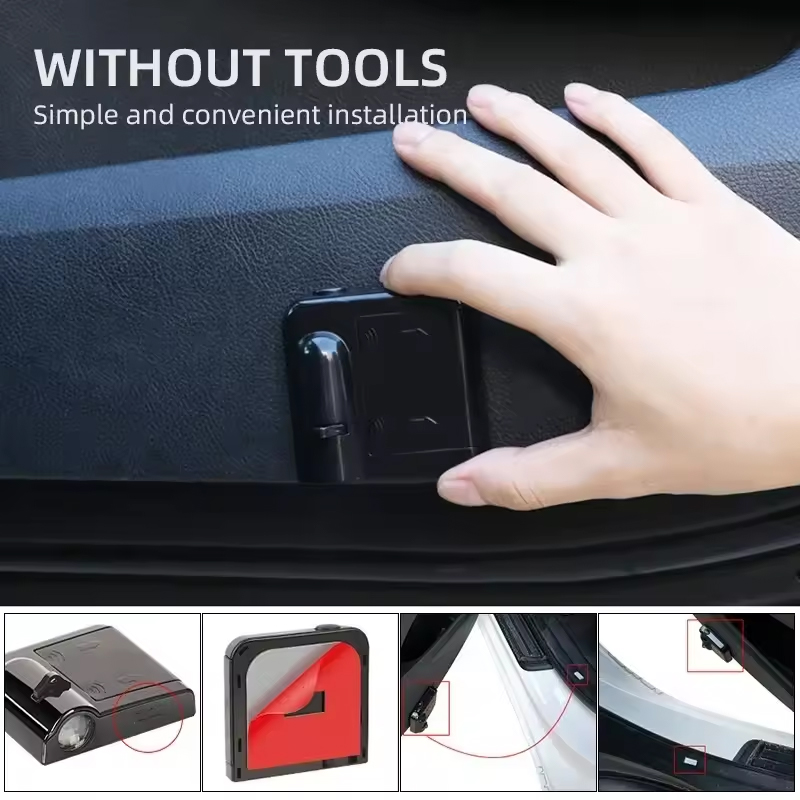 Car Door Welcome Projector Gho – обзор и цена Home Security Logo