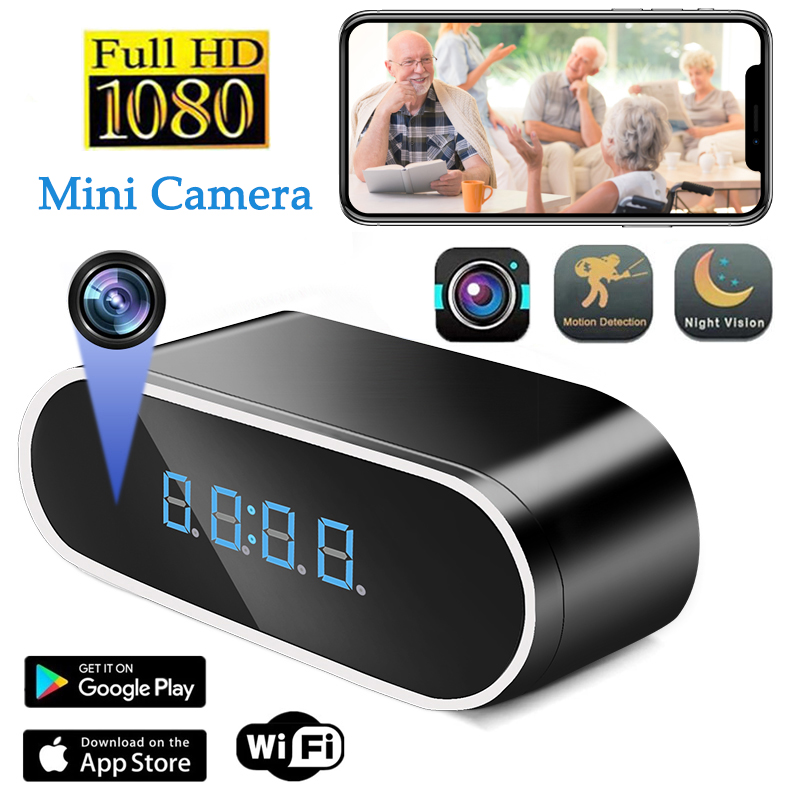 Full HD 1080P Alarm Clock Mini – обзор и цена Hidden Camera Clock