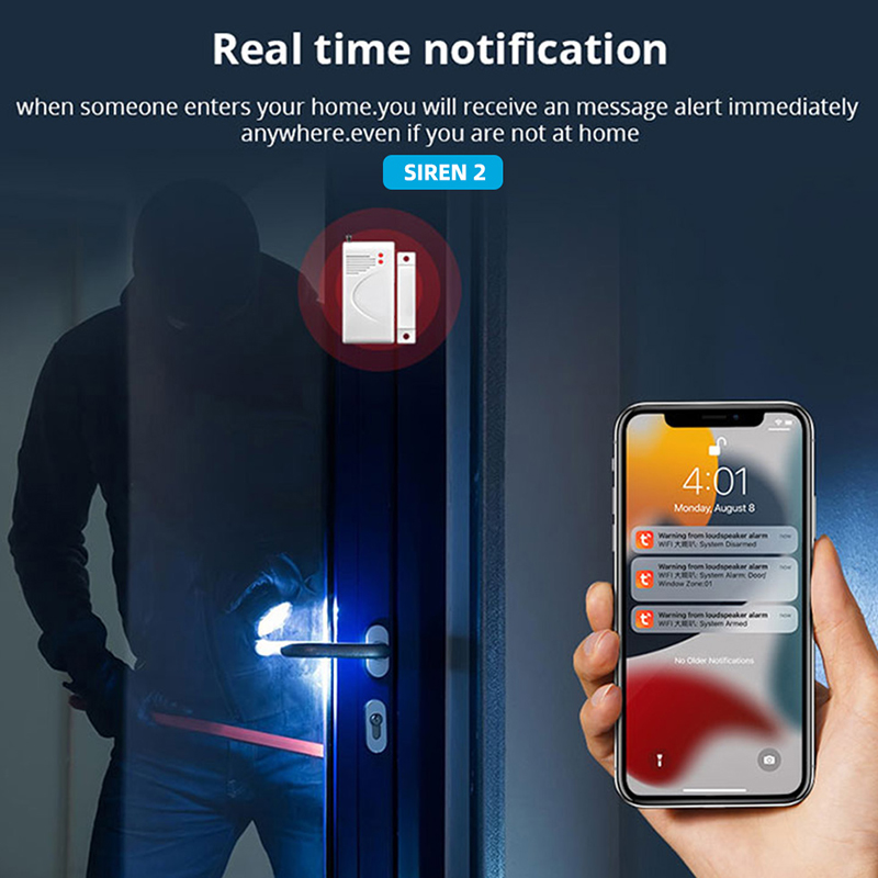 Tuya WiFi Security Alarm Syste – обзор и цена Home Zone Security App