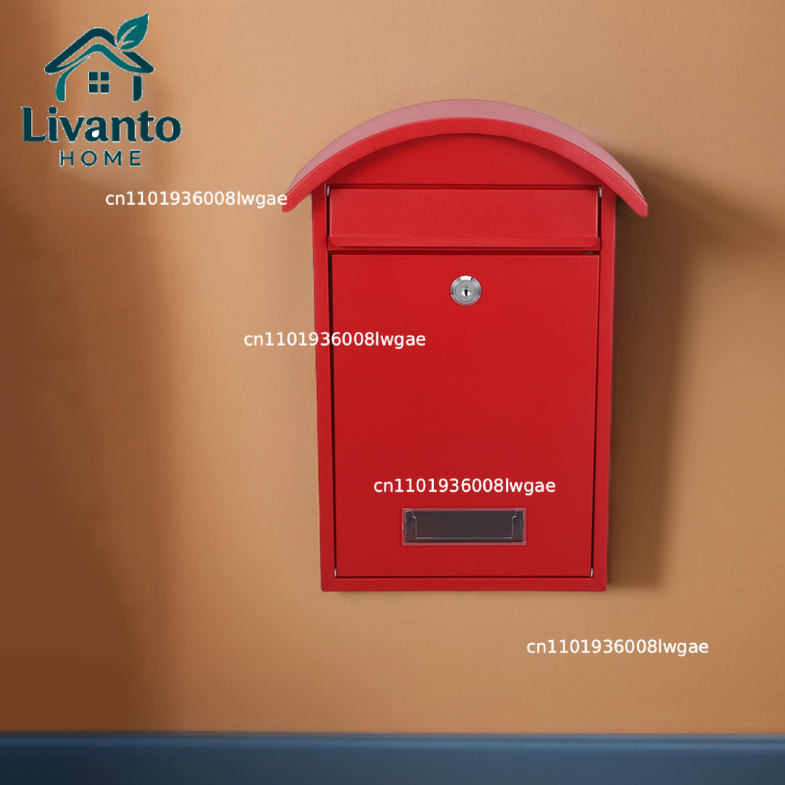 Wall Mailbox Lockable Red 14 X – обзор и цена Home Security Letters