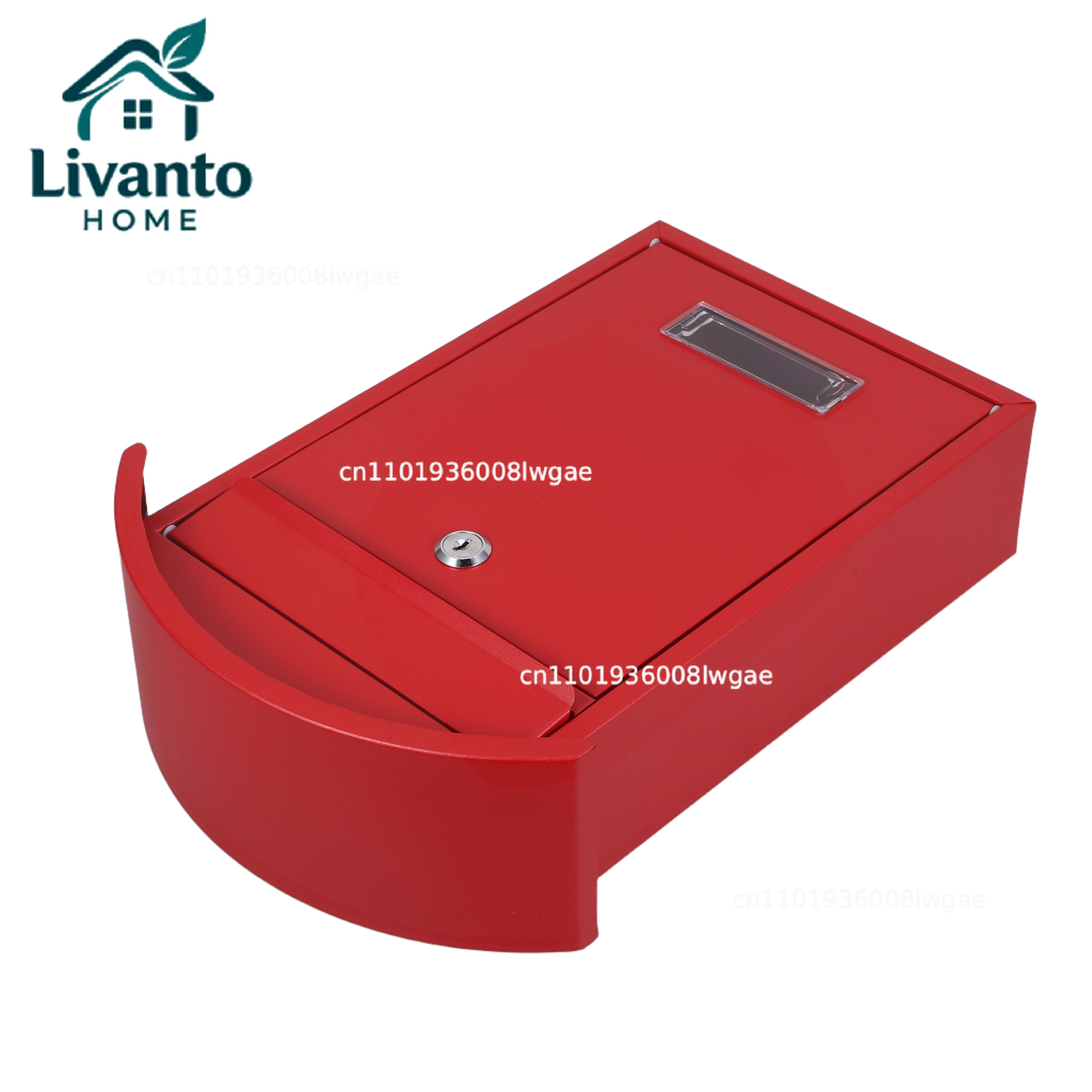 Wall Mailbox Lockable Red 14 X – обзор и цена Home Security Letters