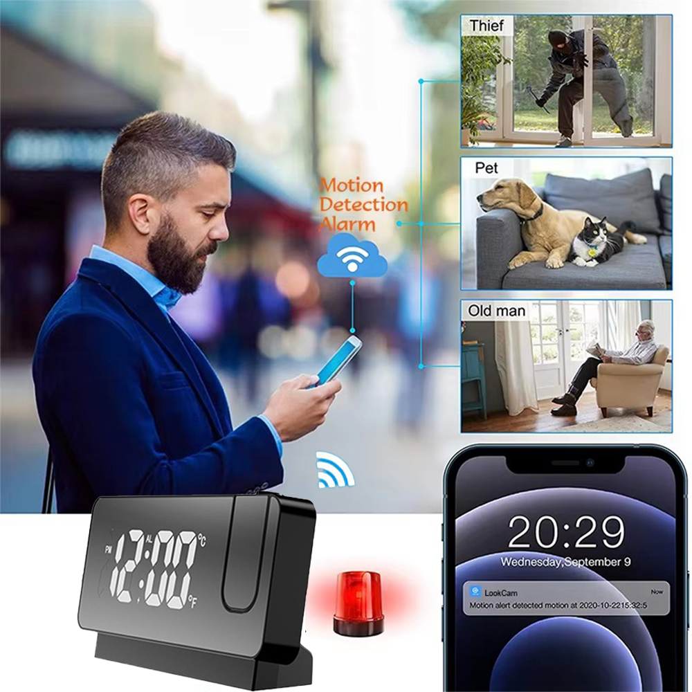 Mini HD4K clock camera, suppor – обзор и цена Hidden Camera Clock