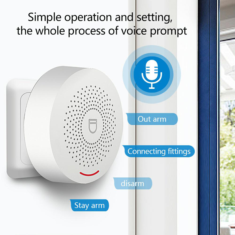WIFI Security Alarm System Sir – обзор и цена Home Zone Security App
