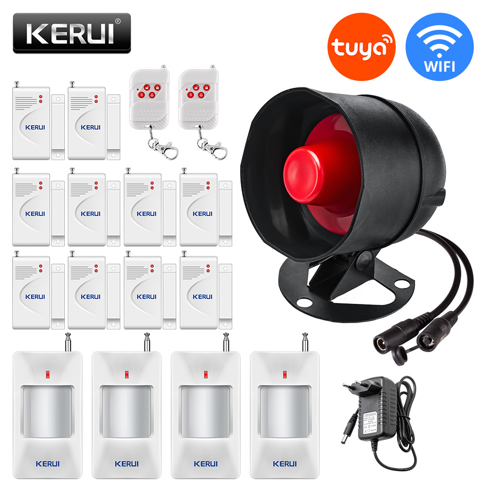 KERUI Tuya Smart WIFI Wireless – обзор и цена Home Zone Security App