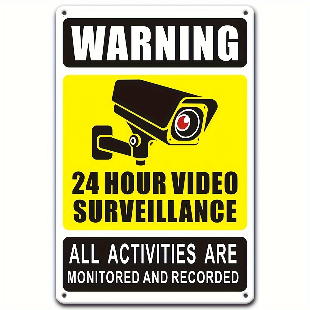24/7 Video Surveillance Warnin – обзор и цена Home Security Electronics