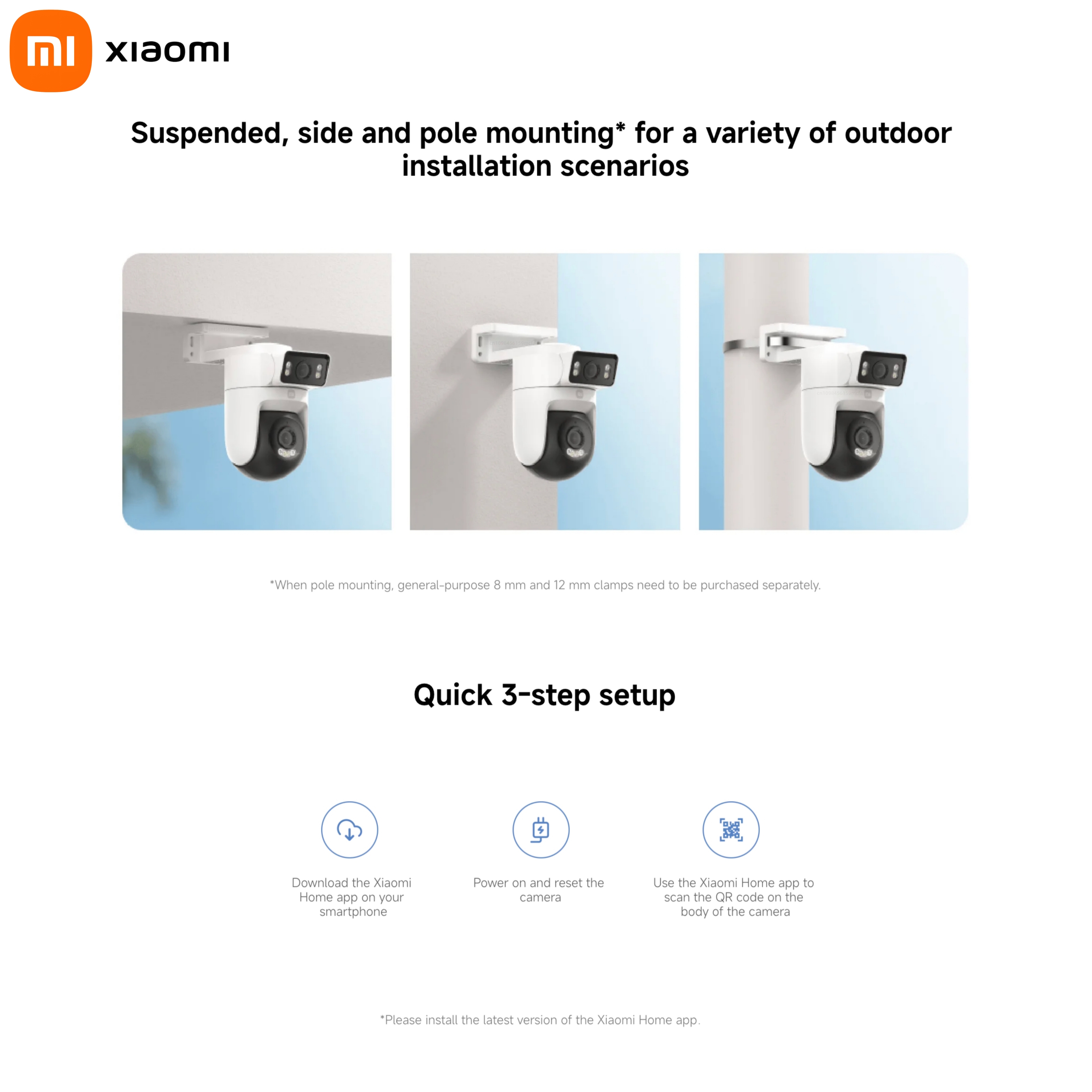 Xiaomi Outdoor CW500 Dual Came – обзор и цена Mi Home Security Xiaomi