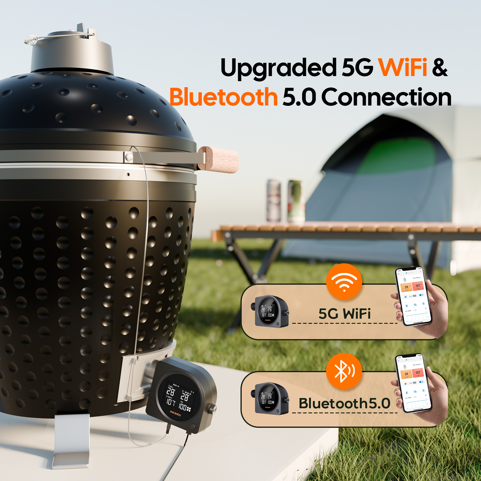 INKBIRD ISC-028BW Wireless Gri – обзор и цена Home Security Wireless