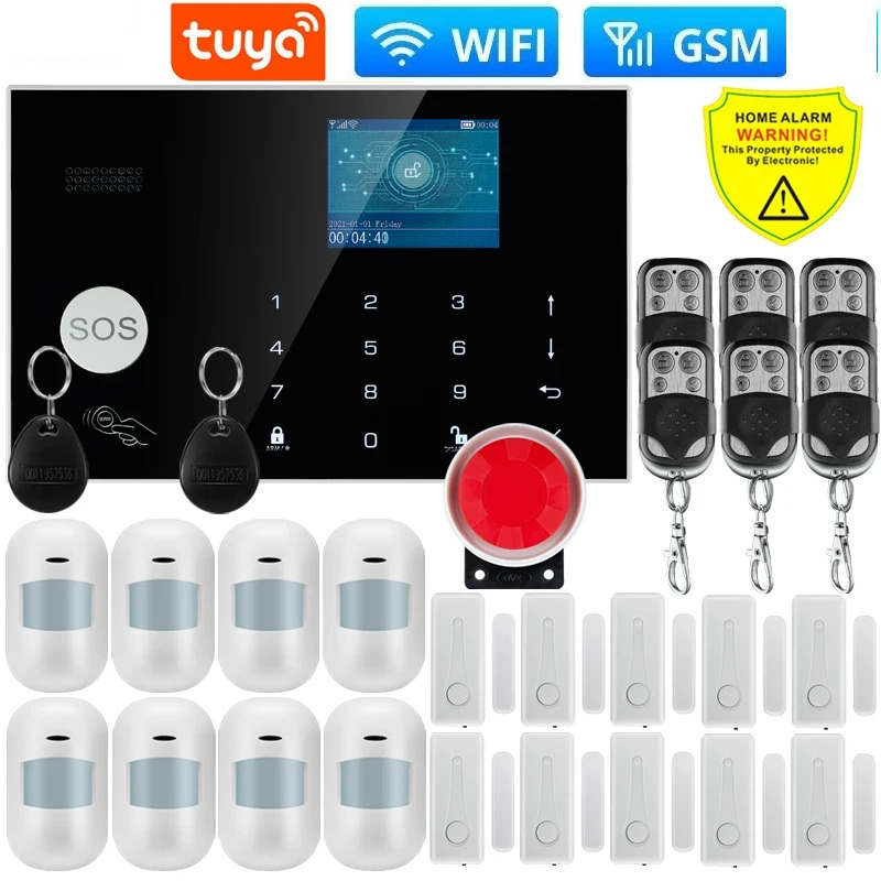 W7B Wireless Wired Alarm Syste – обзор и цена Home Zone Security App