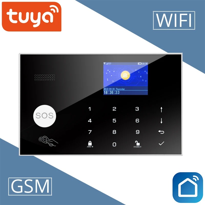 W7B Wireless Wired Alarm Syste – обзор и цена Home Zone Security App