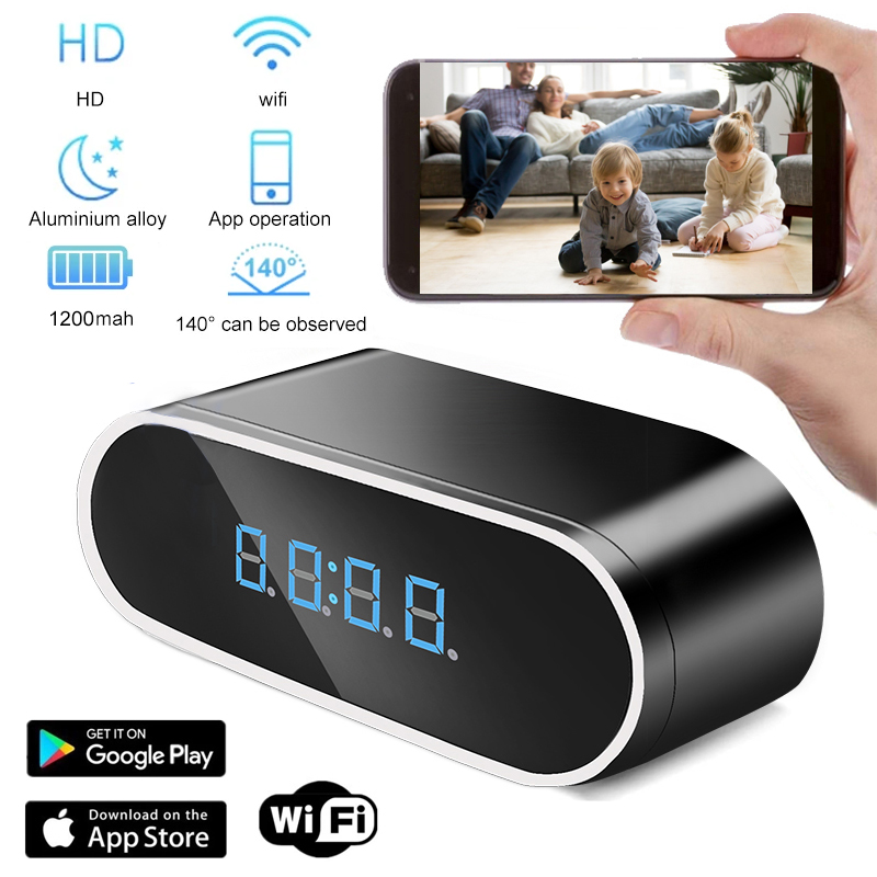 Wifi Mini Clock Camera Remote  – обзор и цена Hidden Camera Clock