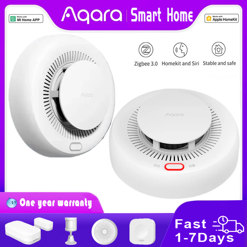 New Aqara Smoke Detector Zigbe – обзор и цена Mi Home Security Xiaomi