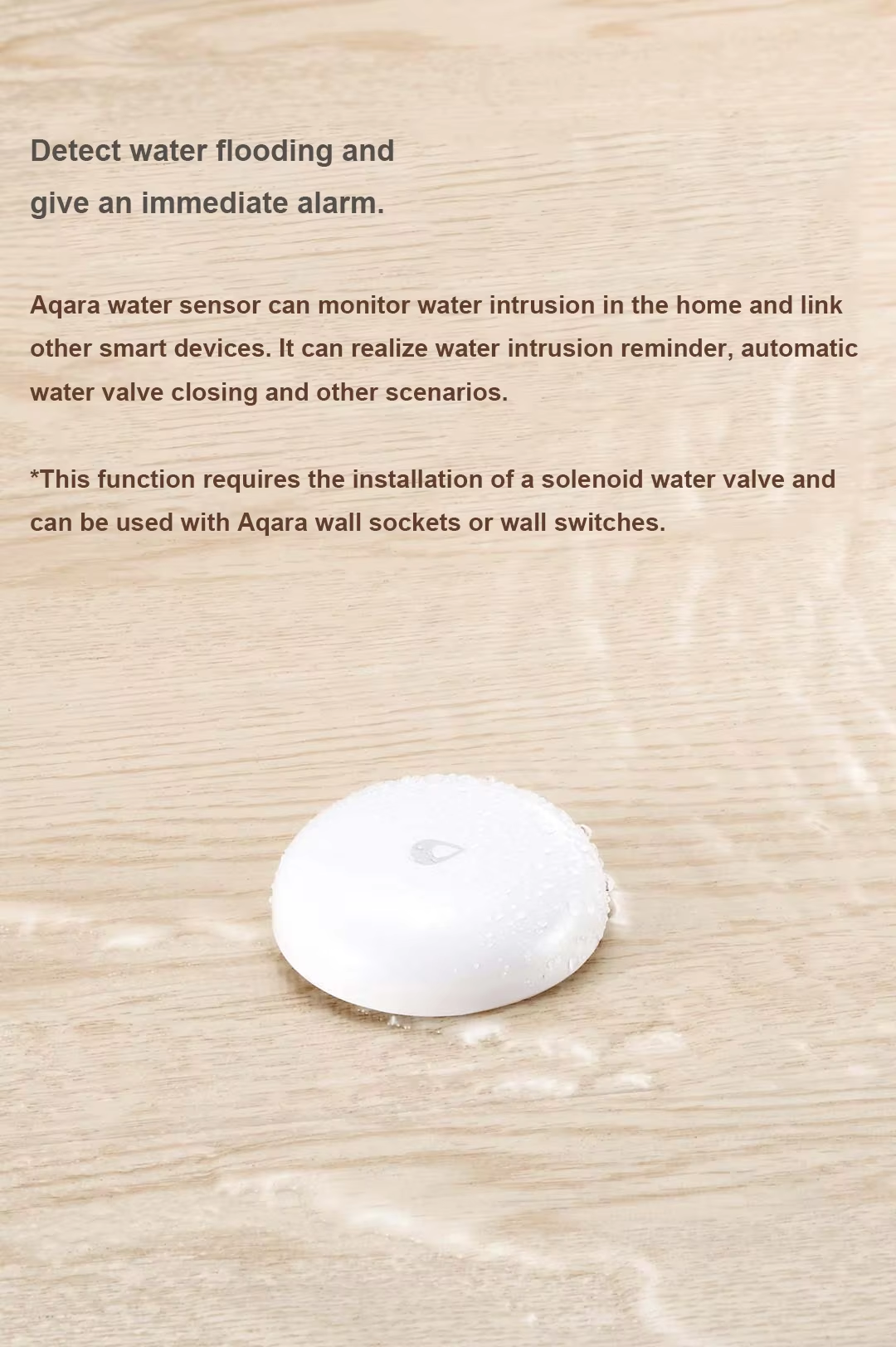 Aqara Water Leak Sensor E1 Zig – обзор и цена Mi Home Security Xiaomi