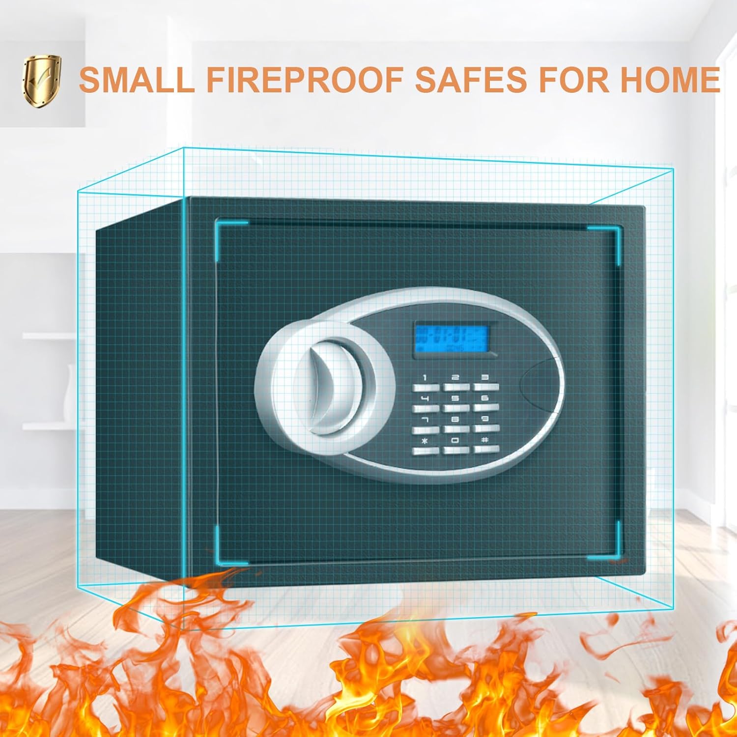 1.2 Cuft Fireproof Waterproof  – обзор и цена Home Security Product