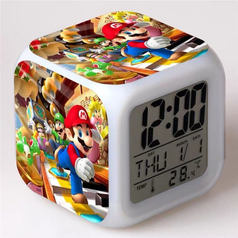 Super Mario Alarm Clock Cute C – обзор и цена Home Security Electronics