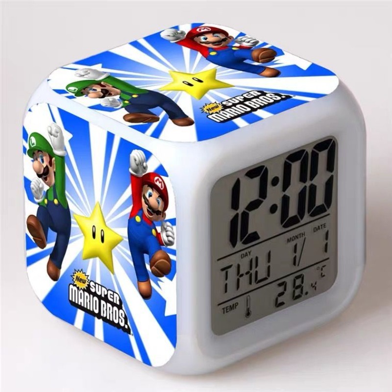 Super Mario Alarm Clock Cute C – обзор и цена Home Security Electronics