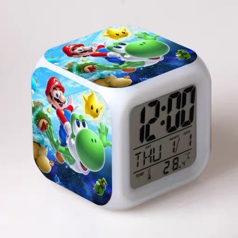 Super Mario Alarm Clock Cute C – обзор и цена Home Security Electronics