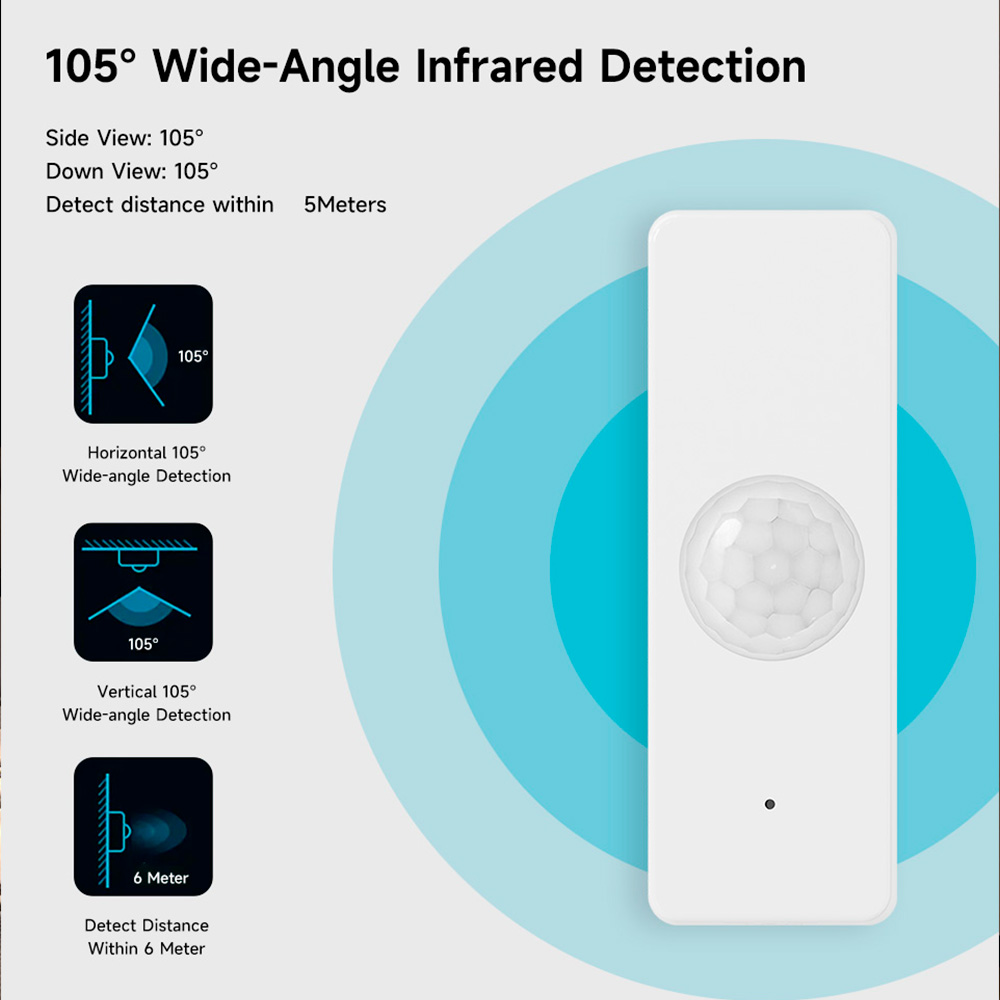WiFi Smart PIR Motion Sensor T – обзор и цена Home Security Ultimate