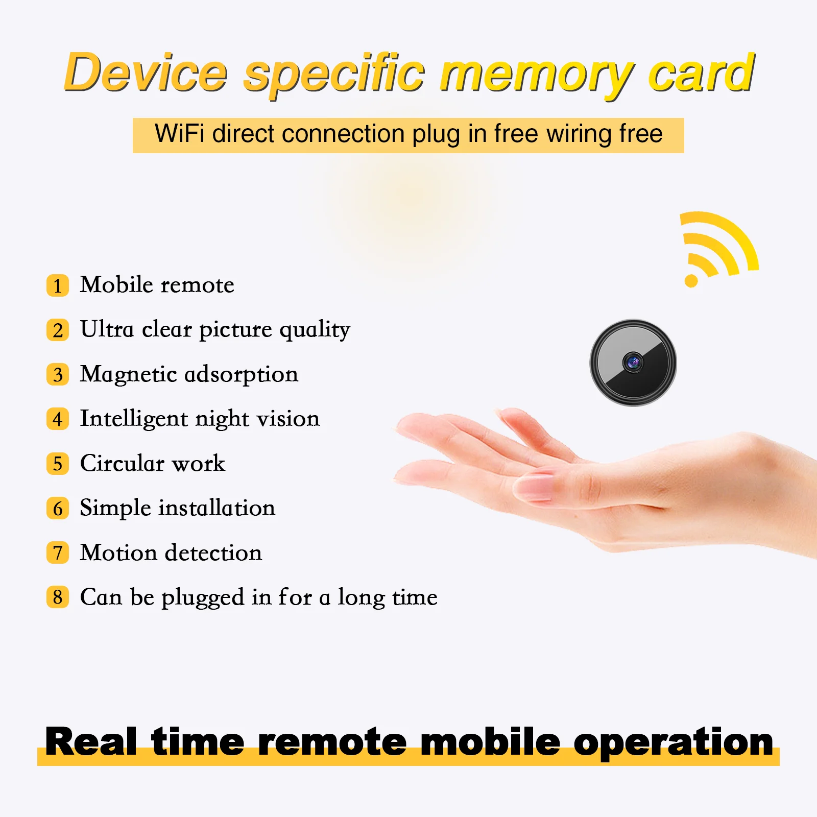 Q6  0.9-inch Hidden Clock Disg – обзор и цена Hidden Camera Clock