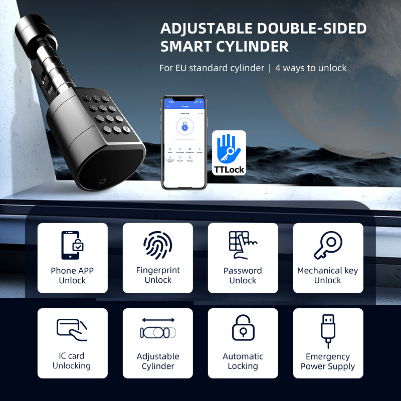 Smart Euro Cylindrical Door Lo – обзор и цена Home Security Packages